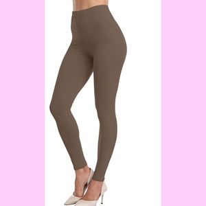 Brown leggings
